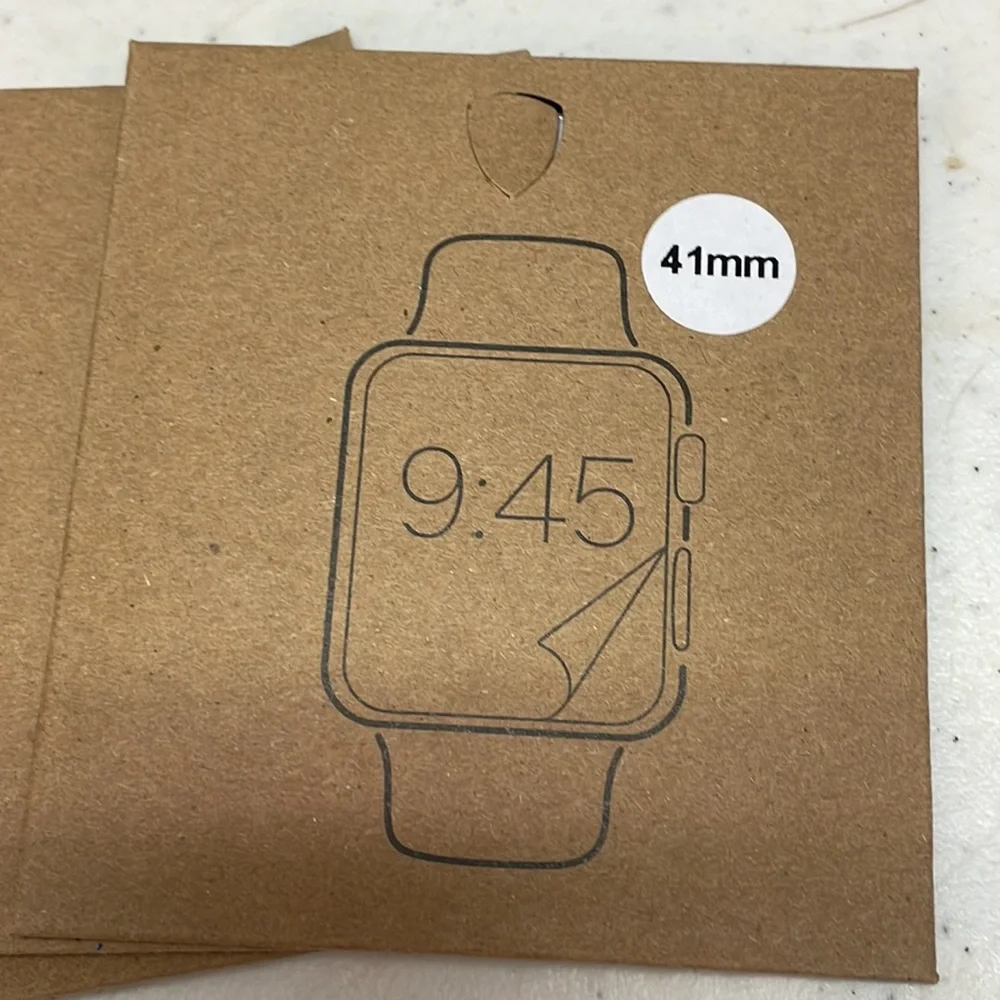NIB Surround Point Apple Watch 41mm Series 4 & 5 Screen Protectors Set of 4